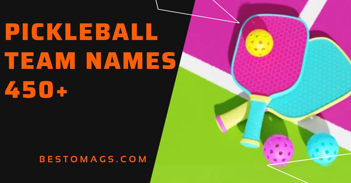 Pickleball Team names 450+