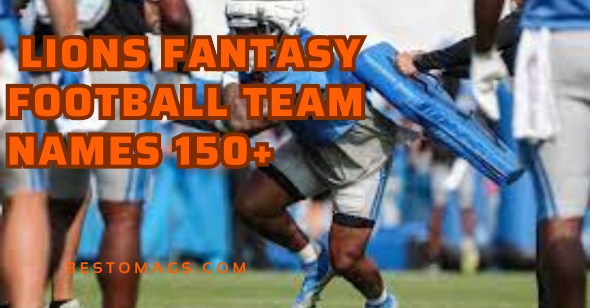 Lions Fantasy Football Team names 150+