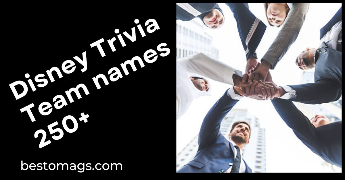 Disney Trivia Team names 250+