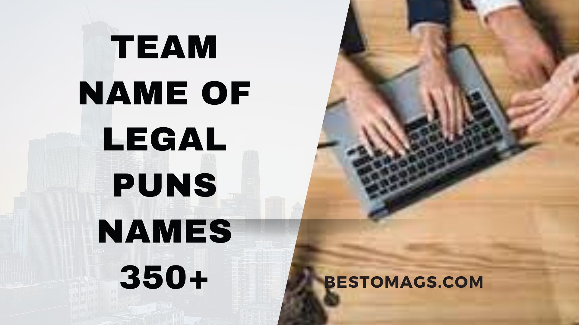 Team name of Legal Puns names 350+