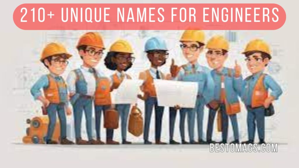 210+ unique names for engineers