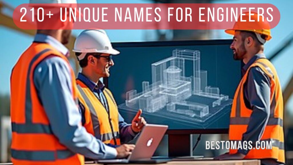 210+ unique names for engineers