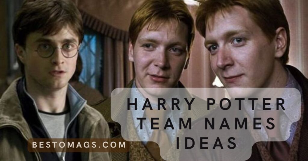 225+ harry potter team names ideas