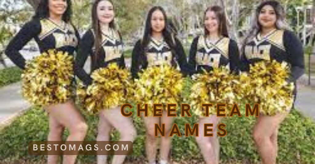 425+ unique cheer team names for sqauds