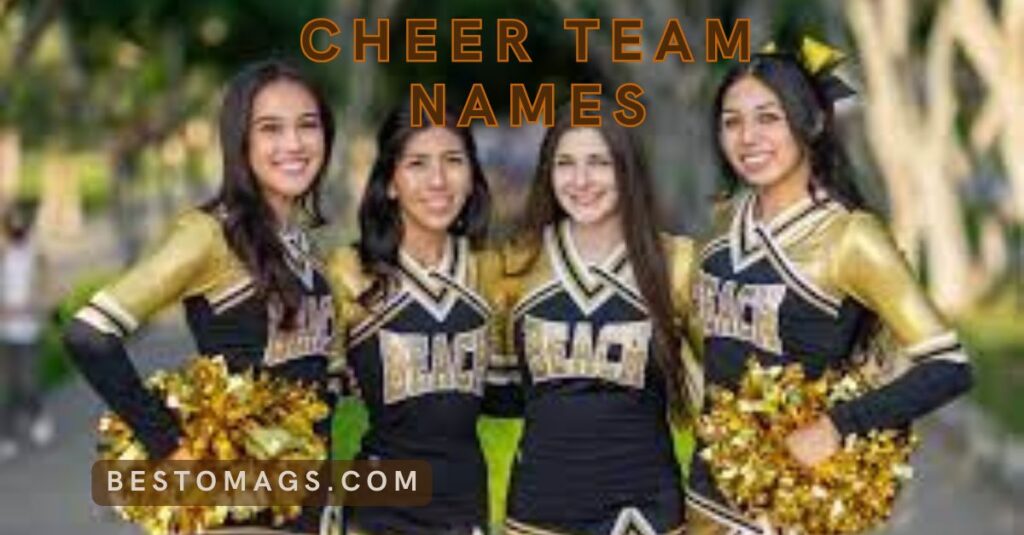 425+ unique cheer team names for sqauds