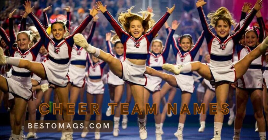 425+ unique cheer team names for sqauds