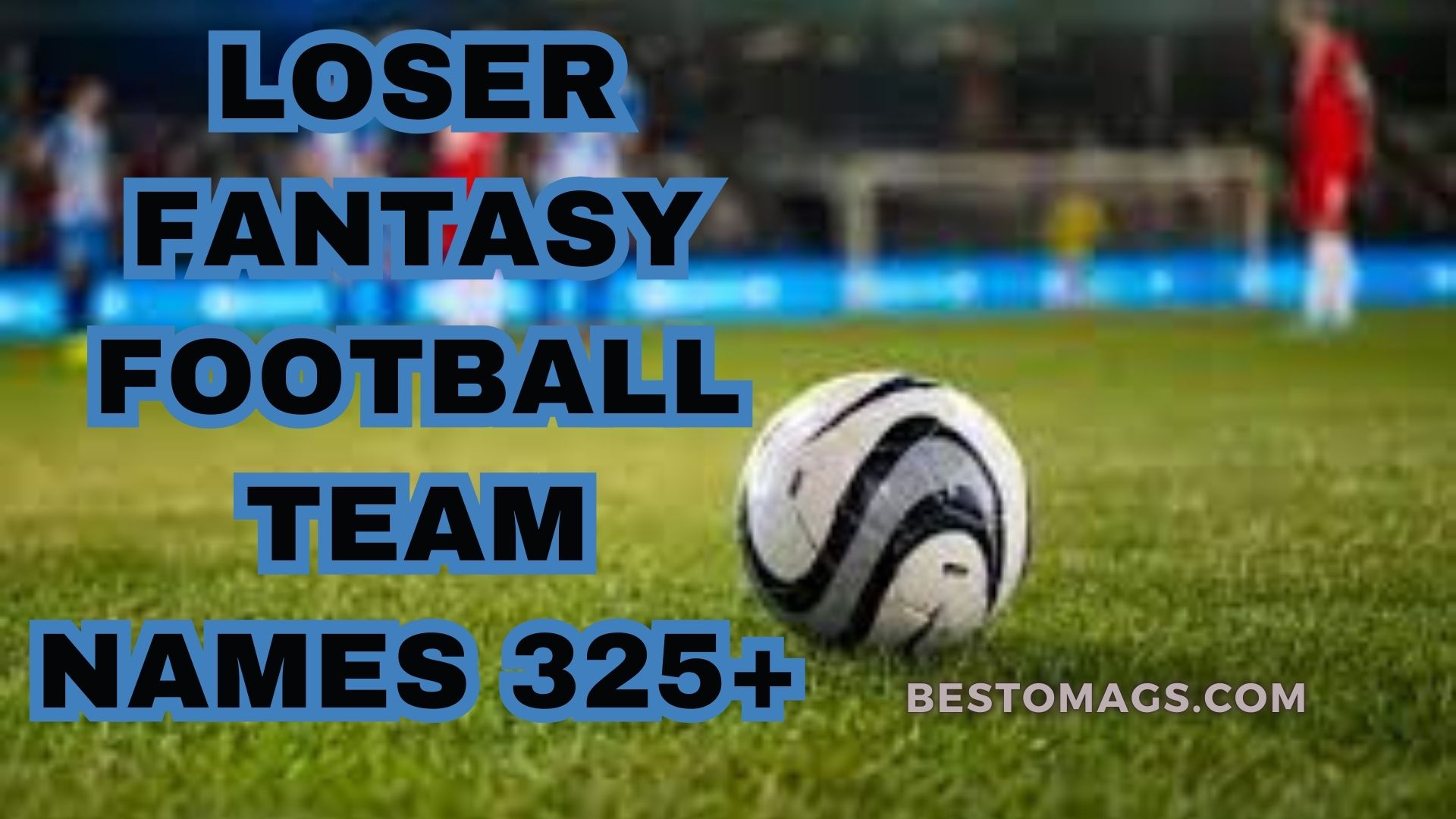 Loser Fantasy Football Team names 325+