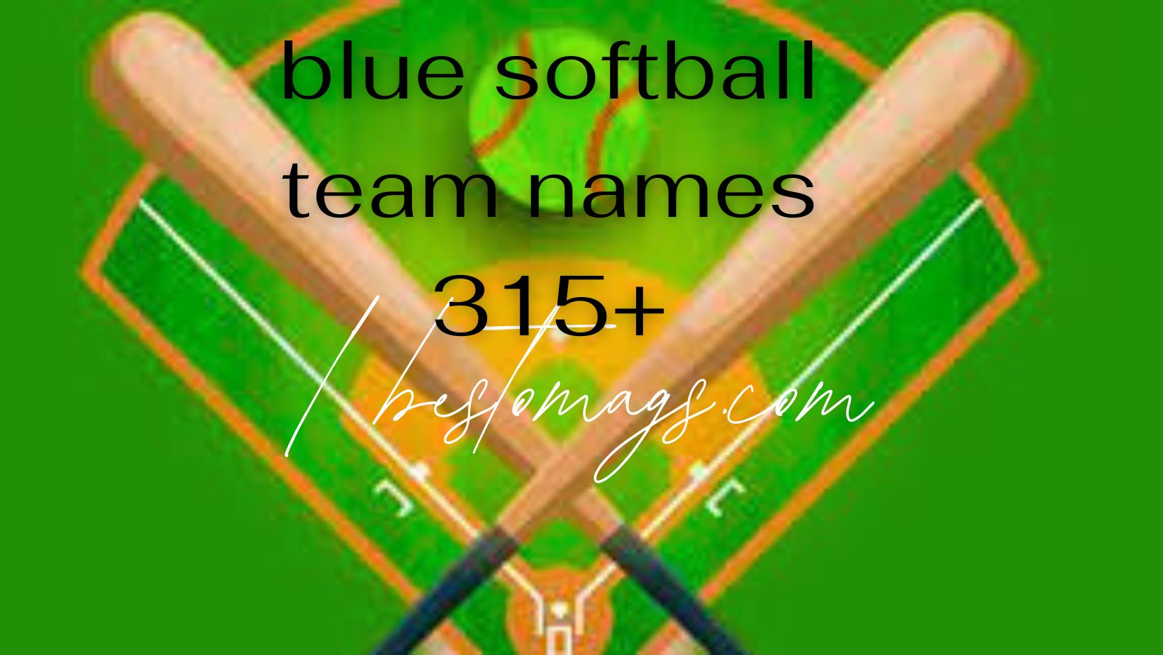 blue softball team names 315+